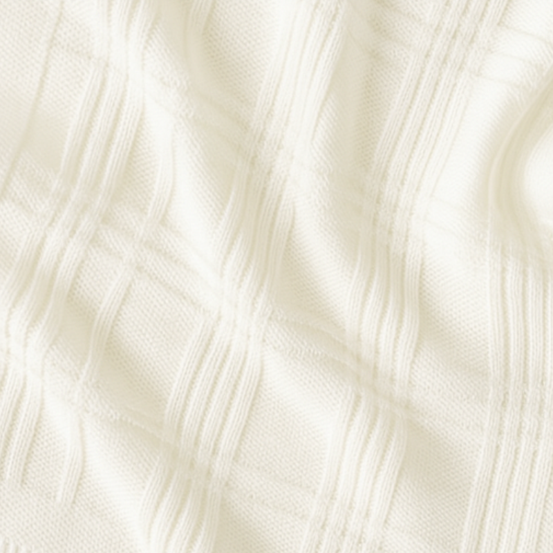 manta neutra elegante para enxoval de bebê