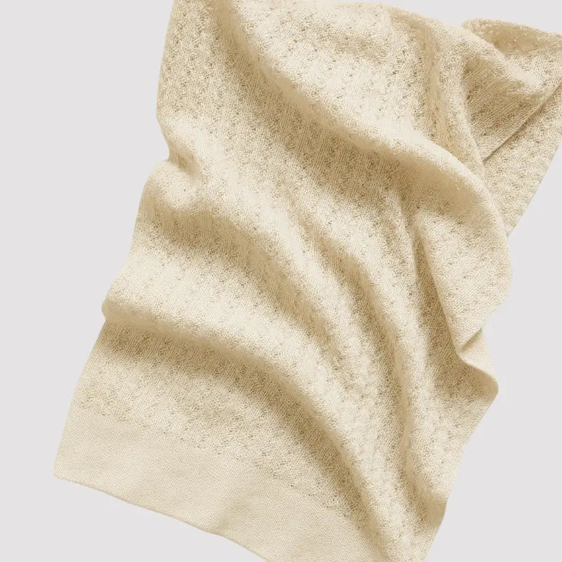 manta tricot cloud textura nuvem para bebê

