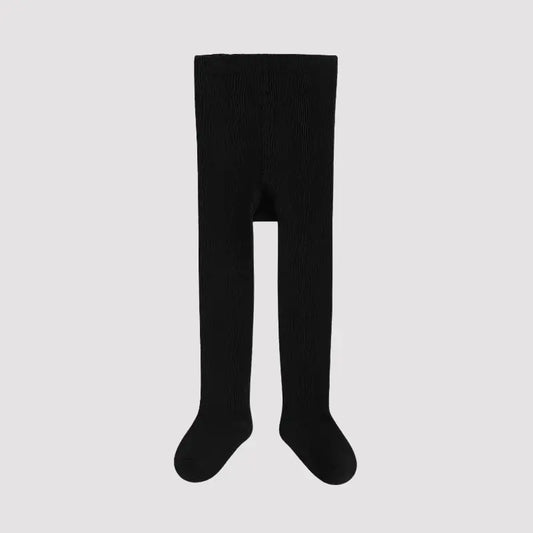 meia calça preta bebê fio duplo para inverno

