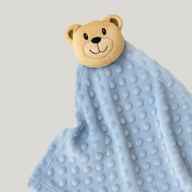 naninha de ursinho azul para bebê menino

