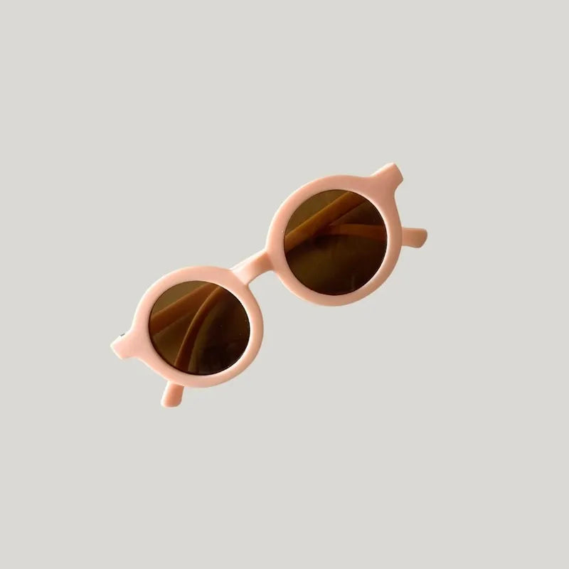 oculos de sol retro salmao protecao uv
