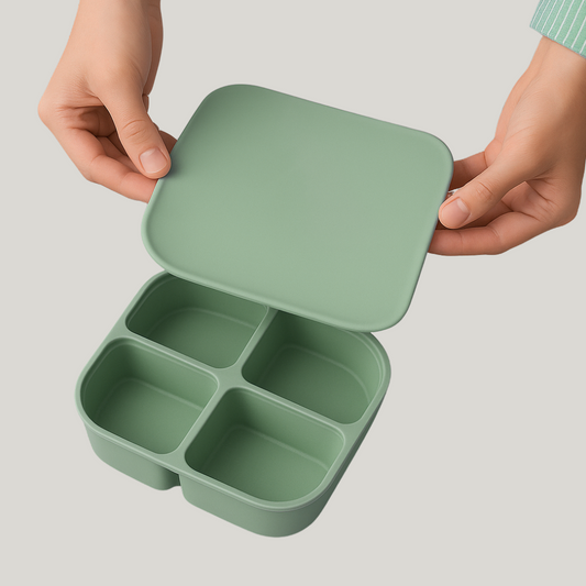 porta-papinha-silicone-tampa-4-divisorias-verde-moose-kids