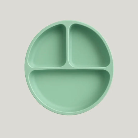 prato-introducao-alimentar-silicone-divisoria-verde-menta-moose-kids