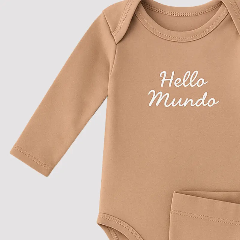 roupa de bebê com frase afetiva para maternidade ou presente

