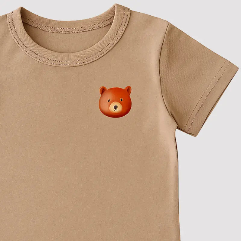 roupa de bebê com urso para ensaio ou presente afetivo

