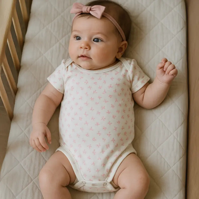 roupa floral rosa para bebê menina 6 meses