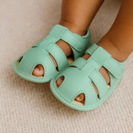 sandalia-bebe-couro-ecologico-verde-menta-moose-kids