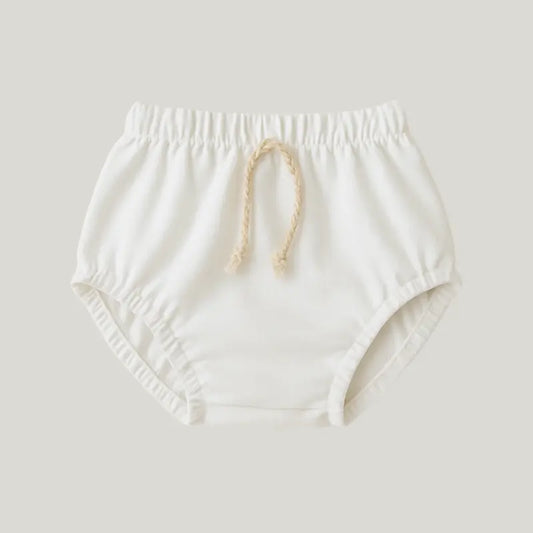 tapa fralda linho off white bebê unissex elegante

