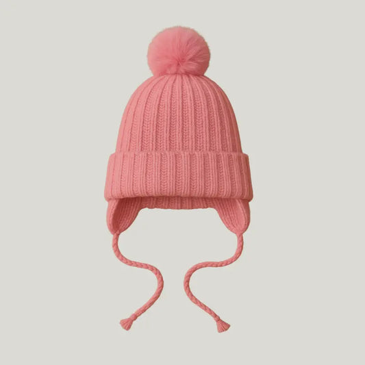 touca-bebe-tricot-snow-rosa-inverno-moose-kids