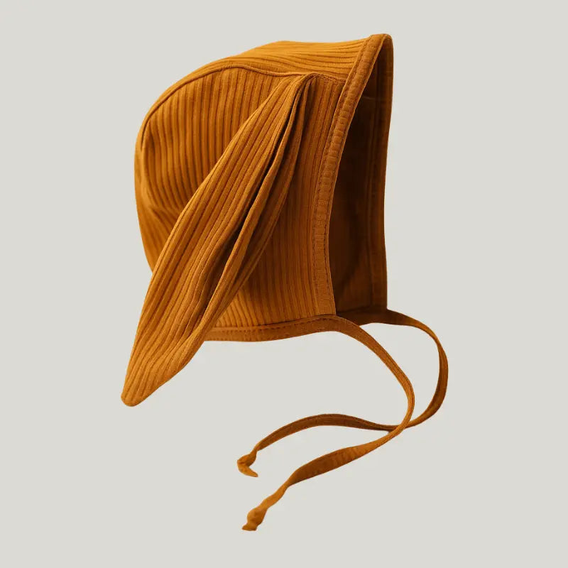 touca caramelo neutra para ensaio newborn

