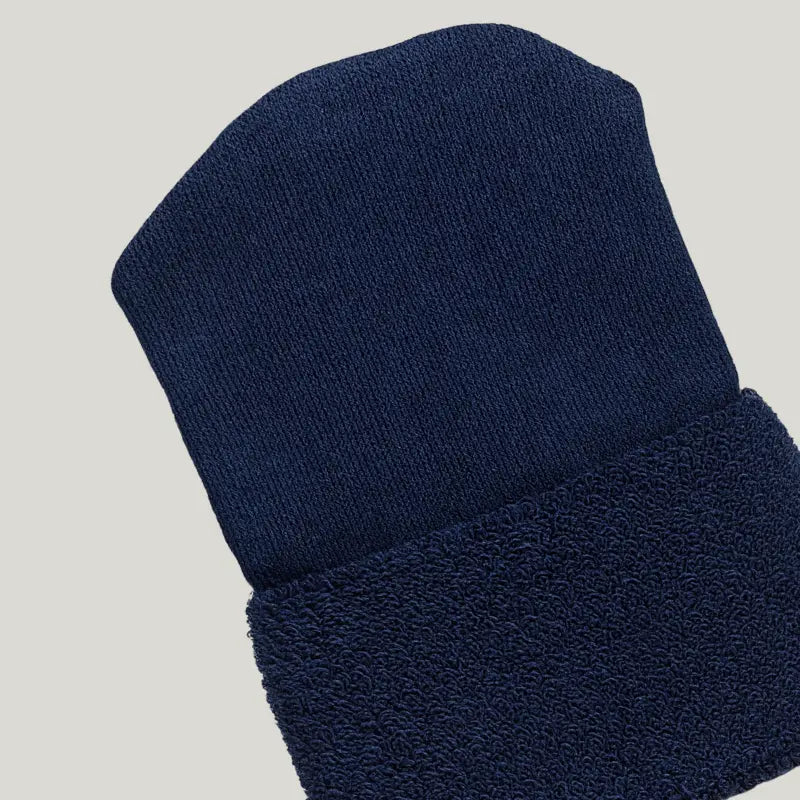 touca confortável e delicada marinho bebê