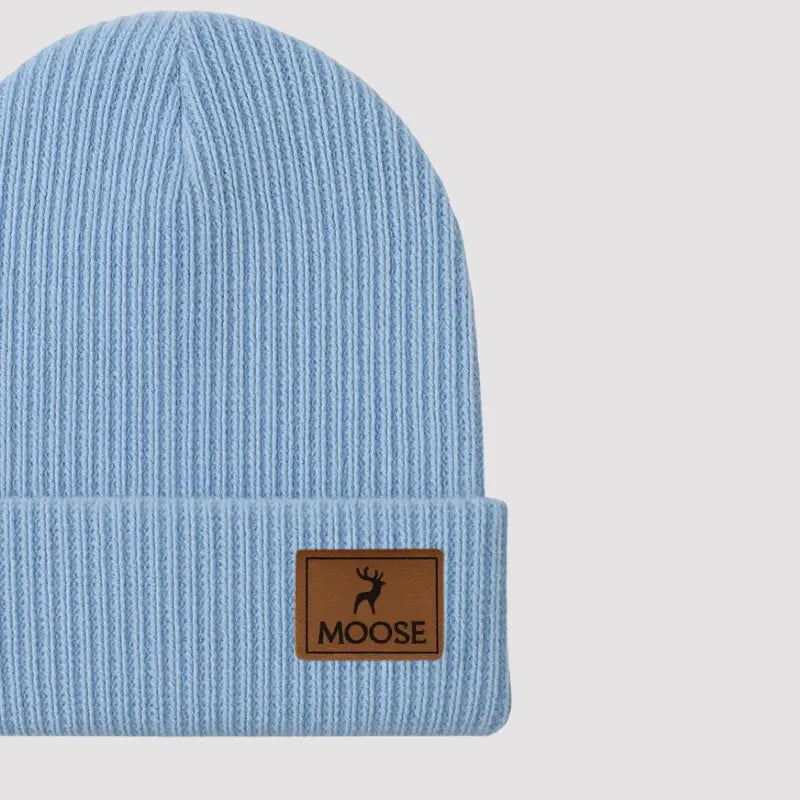touca tricot azul bebê confortável

